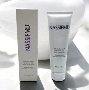 NassifMD Hydro-Screen Cream to Oil Body Moisturizer 4 fl oz - New & Sealed - Picture 1 of 4