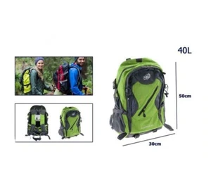 Zaino Sportivo da Trekking, Zaino Montagna per Escursioni Verde 40L EUR 24,99 - Foto 1 di 3