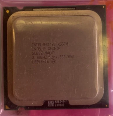 Procesador Cpu Intel Xeon X3370 Quad Core 3GHz LGA775 SLB8Z - Imagen 1 de 2