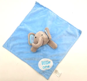 Elephant Lovey Baby blau Sicherheitsdecke Kleinkind Little One Junge 12" x12" - Bild 1 von 5
