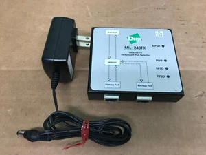Digi International MIL-240TX 100BASE-TX Port Selector Transceiver - Picture 1 of 2