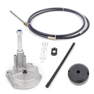 12 Feet Boat Rotary Steering System Outboard & 12Ft Marine Cable SS13712 - Picture 1 of 12