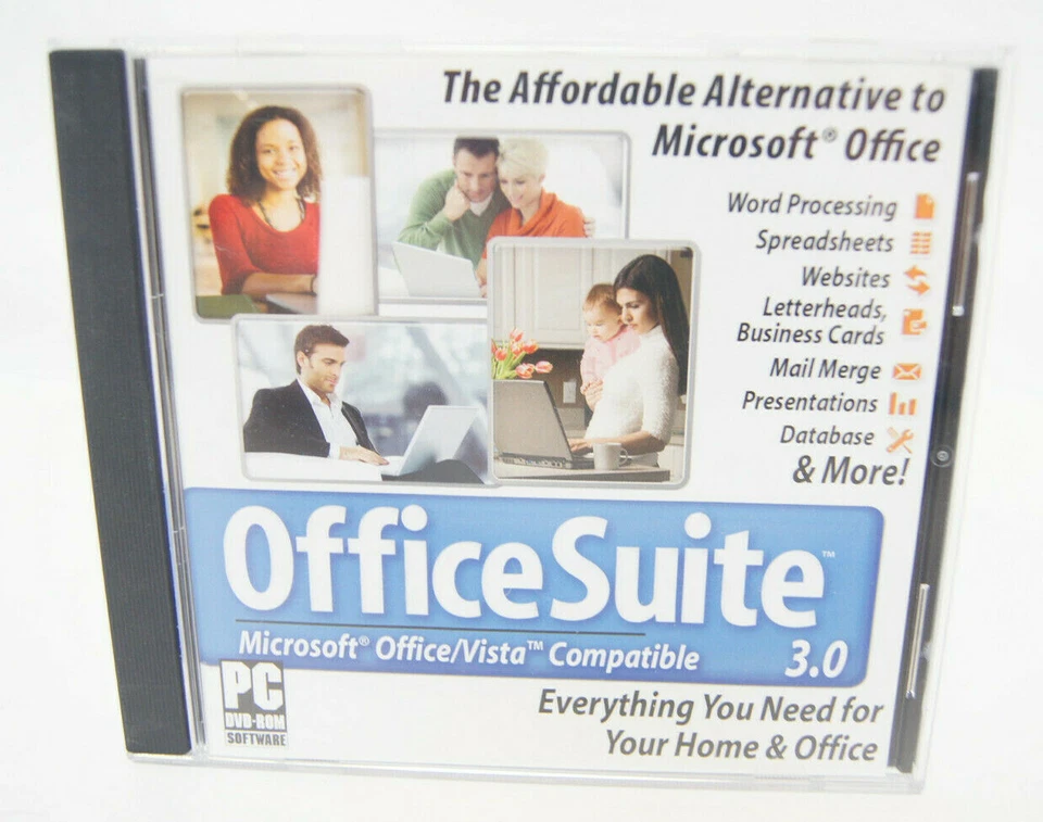 Office Suite 3.0 Affordable Alternative to Microsoft Office PC Computer Software - Image 1 of 3