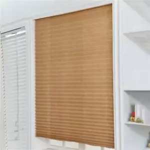 4 Sizes Blinds Sun Shade Scarf Panel Decoration Window Covers Pleated Curtain BB - Picture 1 of 11