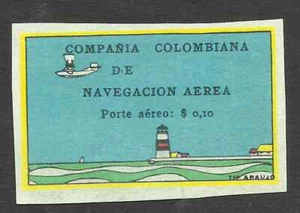 LIGHTHOUSE - COLOMBIA, STAMP, FAKE - Picture 1 of 1
