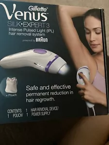 Braun Silk Expert 3 IPL Hair Removal and Gillette Venus Razor - Picture 1 of 1
