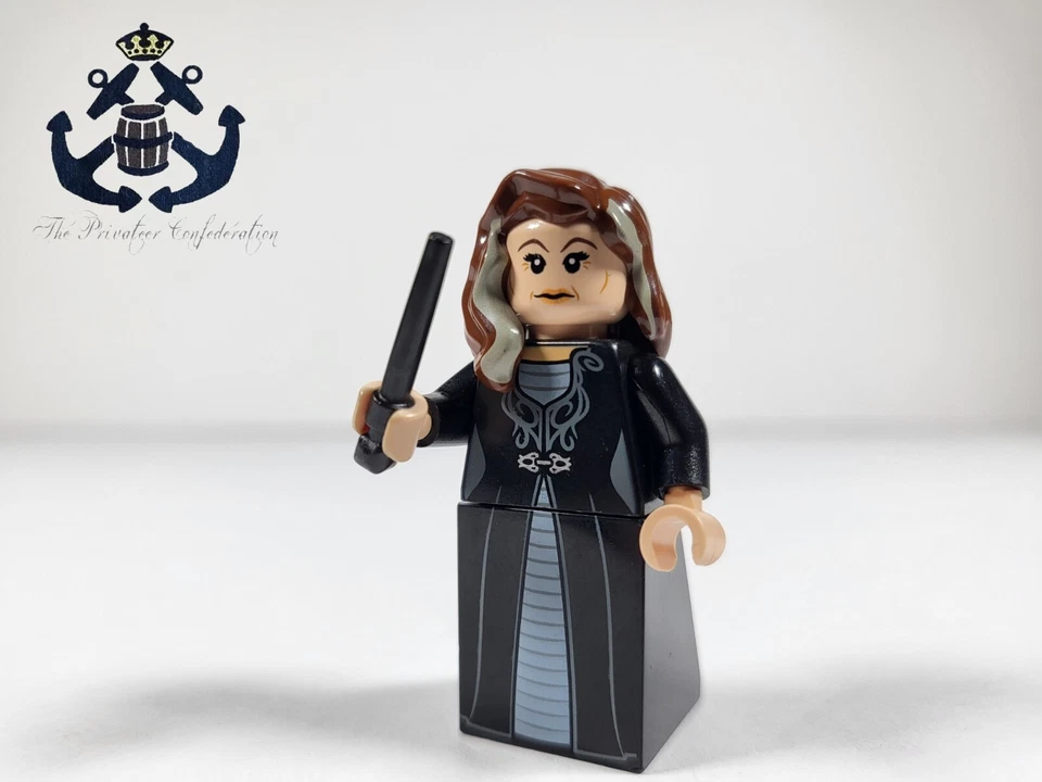 Lego Minifigura Harry Potter Narcissa Malfoy + Varita Negra hp126 Desde 2011 Bosque Foto 1 de 1