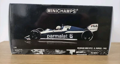 1:18 Minichamps 860006 1983 Brabham BMW BT52 Riccardo Patrese. Formula 1 No.6 - Image 1 of 4