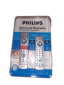Philips Universal Remotes-8 Device +3 Device Remotes - Philips PHDVRBP New - Picture 1 of 10