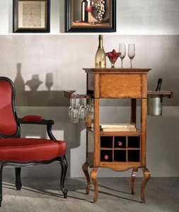 Bar Schrank Weinschrank Kommoden Holz Vintrine Hausbar Hotel Qualität Zimmerbar - Bild 1 von 6