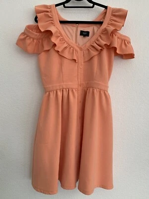 Vestido Mystic Los Angeles Talla Grande Sin Mangas Coral Ajuste y Acampanado Mujer Talla L Foto 1 de 4