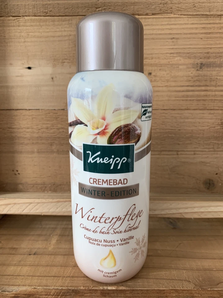 400ml Kneipp Cremebad Winterpflege Gefühl Cupuacu Nuss Vanille