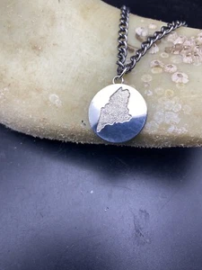 State Of Maine Anhänger Sterlingsilber  - Bild 1 von 5