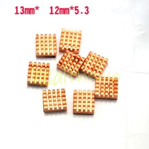 8PCS Copper RHS-03 Computer VGA Graphics Card Chip Cooling Heatsink Pad - Picture 1 of 1