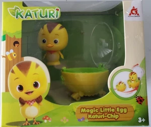Alpha Group Katuri Magic Little Egg Katuri Chip Flip Out Figure Toy Age 3 & Up - Picture 1 of 3