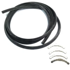 Universal 4 Sided Oven Door Seal - 2m (For Round Corners) Black - Picture 1 of 1