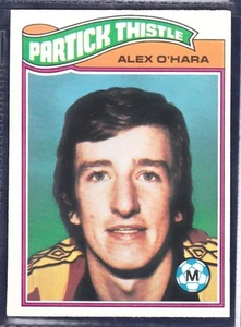 TOPPS 1978 SCOTTISH FOOTBALLERS-#126-PARTICK THISTLE-ALEX O'HARA - Picture 1 of 1