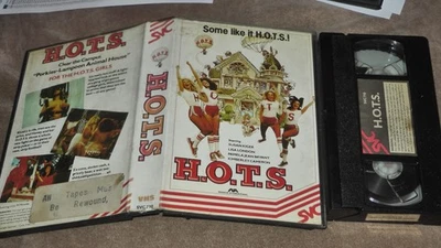 H.O.T.S. HOTS VHS Video Tape Ex Rental Big Box Cert - Image 1 of 4