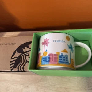 Starbucks Florida You Are Here YAH Serie 14 Unzen Kaffeebecher Neu im Karton - Bild 1 von 11