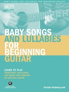Baby Songs & Lullabies Beginner Guitar Sheet Music Kids Songs Book Online Audio - Picture 1 of 1