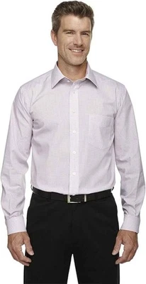 NEW Devon & Jones Men's Woven Micro Tattersall Shirt, Wht/Rust/Stone Sz 3XL $61 Foto 1 de 2