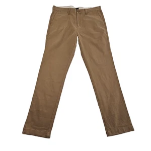 J. Crew 770 Chino Pants Men's 34x32 Beige Khaki Stretch Cotton NWOT Straight - Picture 1 of 17