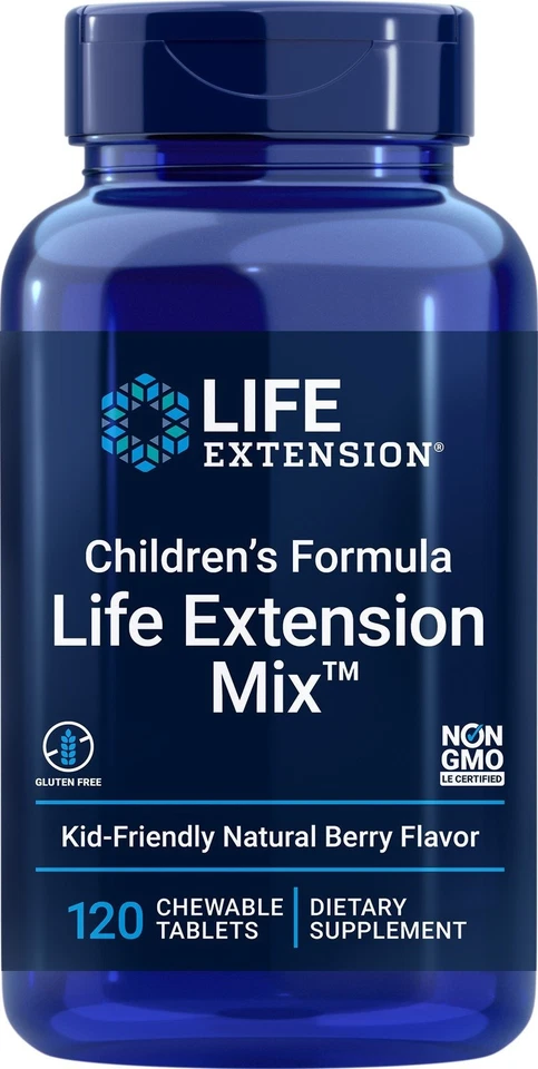 Life Extension Children's Formula Life Extension Mix 120 Masticable Foto 1 de 1
