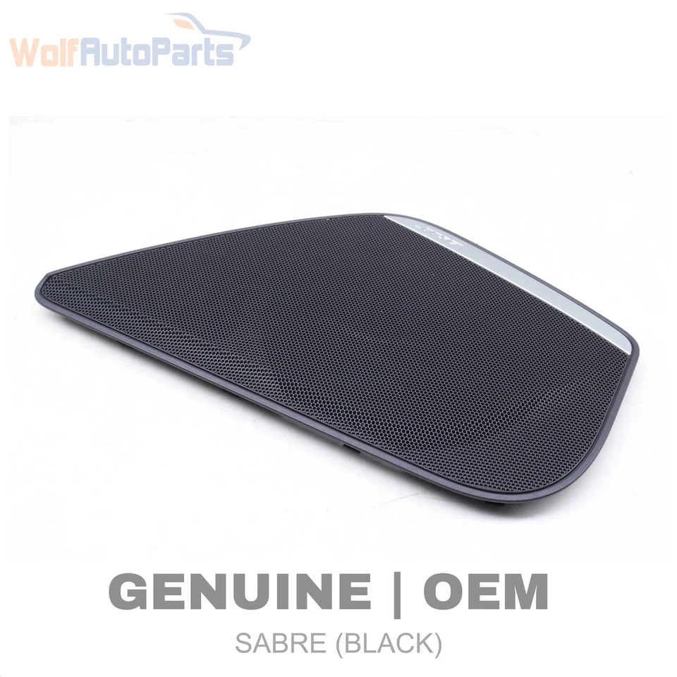 2012-2018 AUDI A6 QUATTRO - Capa/grelha de alto-falante porta esquerda frontal (BOSE) - Imagem 1 de 4