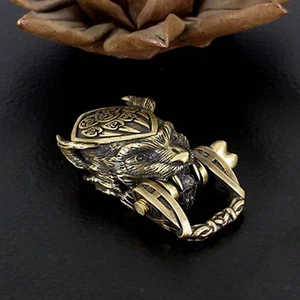 Ciondoli artigianali in ottone con perline per bracciale per bracciali - Foto 1 di 4