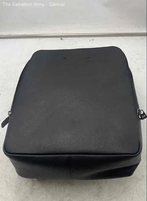 Mochila de viagem Cole Haan masculina de couro alça ajustável com bolsa de pó - Imagem 1 de 4