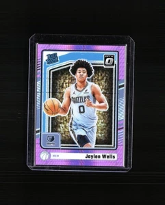 Donruss Optic Jaylen Wells 2024-25 clasificación novato Hyper Pink Prizm *OFERTA DE NOVATO* - Imagen 1 de 2