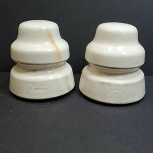 2 Locke 23507 Insulators White - Picture 1 of 12
