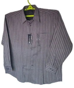 Men's XL Studio Bill Blass Long Sleeve Classic Stripe Shirt - Picture 1 of 6