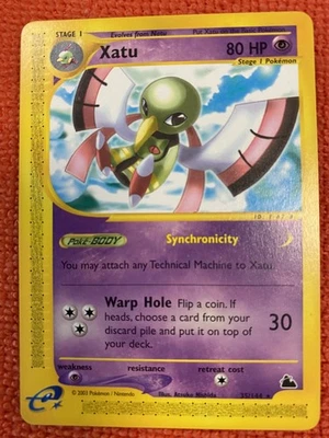 SKYRIDGE XATU  35/144  2003  RARE Non -Holo  Pokémon TCG - Image 1 of 4
