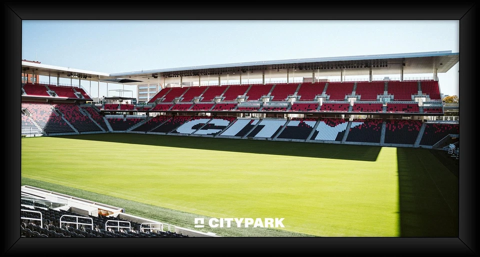 St. Louis City SC Framed 10" x 20" Fan Cave Collage Foto 1 de 1