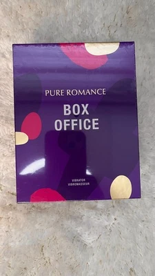 Pure Romance Box Office 内裤振动器,无线遥控器,10 功能 32 英尺 rnge — 第 1/2 张图片