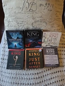 Lot Of 6 Stephen King Audiobook CDs -  Very Good - Picture 1 of 7