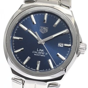 TAG HEUER Link WBC2112 Calibre 5 Navy Dial Automatic Men's Watch_894591 - Picture 1 of 6