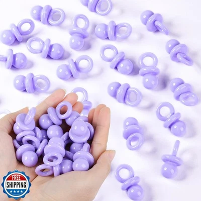 36 PIEZAS Chupetes de Plástico para Baby Shower Juego Niña, 1.75 Pulgadas Lindo Baby Showe Foto 1 de 4