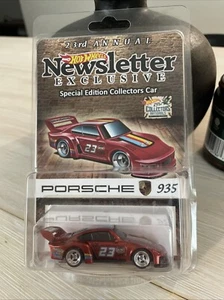 Hot Wheels Newsletter Exclusive Porsche 935 Red CS Customs - Picture 1 of 7
