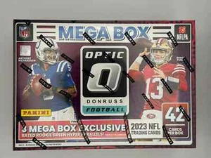 2023 Panini NFL Donruss Optic Football Trading Card Mega Box Target Ver IN HAND! - Picture 1 of 2