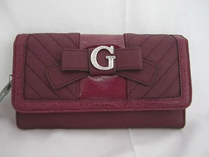 Guess Belicia SLG Scheckbuch Geldbörse Ruby Style # VY357638 NEU - Bild 1 von 5