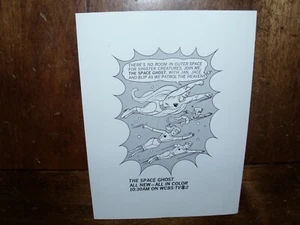 DE COLECCIÓN SPACE GHOST DINO BOY VOLANTE PUBLICITARIO ORIGINAL RARO HANNA BARBERA MT 1967 - Imagen 1 de 12