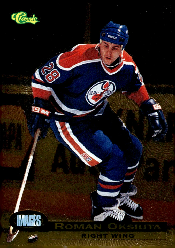 1994-95 Classic Images - #35 Roman Oksiuta Oilers - Image 1 of 2