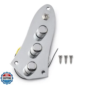 Placa de control precableada de guitarra MAXCHEER para bajo JB cableado cargado precableado 2T1V - Imagen 1 de 5