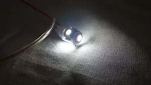 2x HID White 5SMD T10 168 194 2825 LED Bulbs For License Plate Bulbs -US Seller - Picture 1 of 6