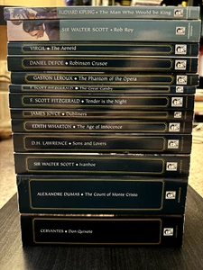 Wordsworth Classics Book Lot - 13 Books Dumas Fitzgerald Cervantes Joyce Virgil - Picture 1 of 10