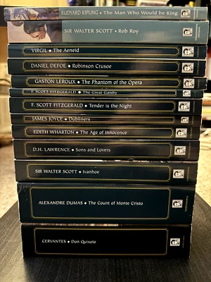 Wordsworth Classics Book Lot - 13 Books Dumas Fitzgerald Cervantes Joyce Virgil - Image 1 of 4