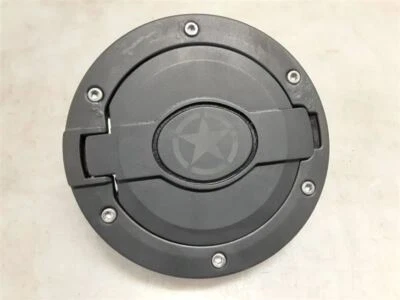 Puerta de llenado de combustible de gasolina negra Jeep JK Wrangler 2011-2017 115957 Foto 1 de 4