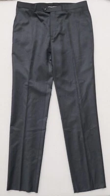 GIORGIO FIORELLI HOMBRE TALLA 36 GRIS OSCURO VESTIDO PANTALÓN SIN DOBLADILLO G49412 Foto 1 de 4